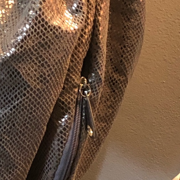 Metallic beach bag - Picture 4 of 7